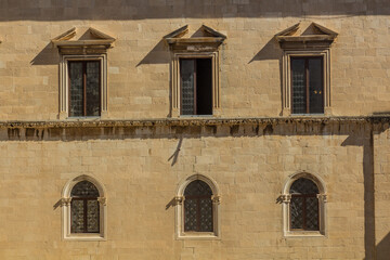 Obraz premium Stone house in the old town of Dubrovnik, Croatia