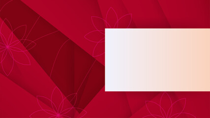 gradient red geometric Abstract Design Background