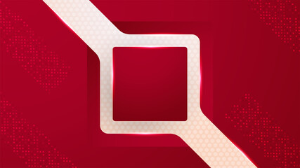 gradient red geometric Abstract Design Background