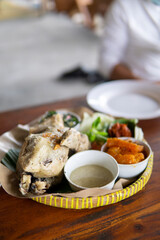 food on the table