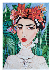 Frida Kahlo Boho