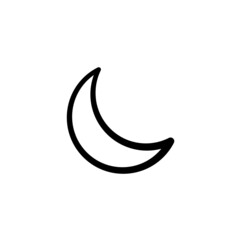 Obraz na płótnie Canvas moon icon vector design template