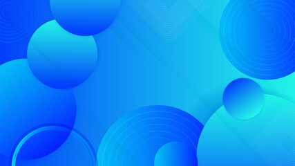 Modern blue abstract background