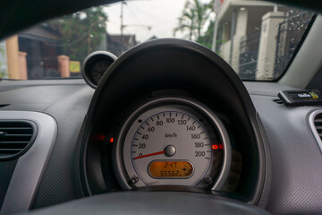 interior of a car