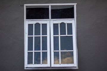 old window in the house