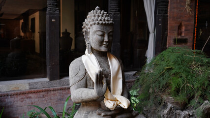 Impressions from Kathmandu during a hindu festival in Nepal.