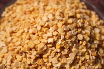 Closeup shot of fresh produce grass peas