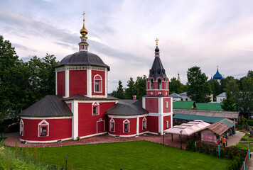 Ancient temples and monasteries of the city of Suzdal. Russia