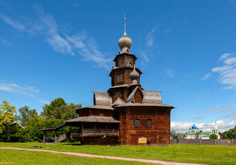 Ancient temples and monasteries of the city of Suzdal. Russia