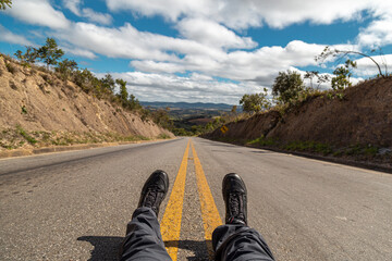Pé na Estrada