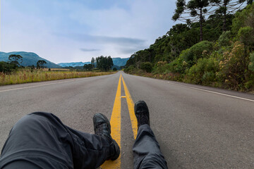 Pé na Estrada