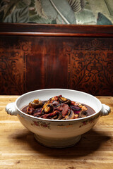 Boeuf bourguignon, vin rouge, convivial, restaurant, brasserie, bar, 