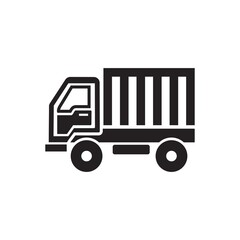 Cover van icon ( vector illustration )