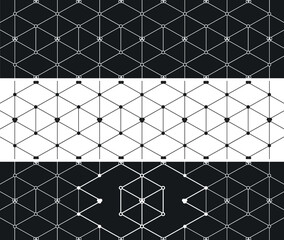 Geometric pattern lines, abstract geometric triangle gesign pattern square
