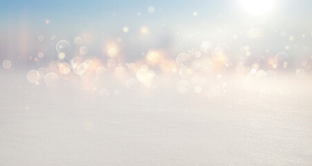 Obrazy na Plexi  Tło zimowe pastel