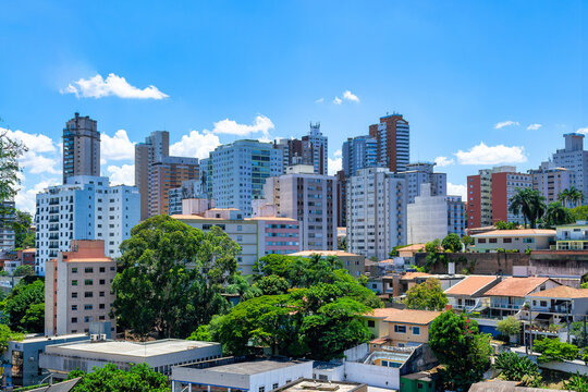 Sao Paulo city skyline in the daytime, Brazil