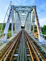 railway bridge over the river