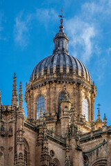 Fototapeta na wymiar Dome of the cathedral of Salamanca
