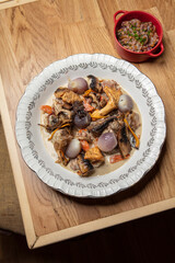 Cuisse de canard, canard, bœuf bourguignon,