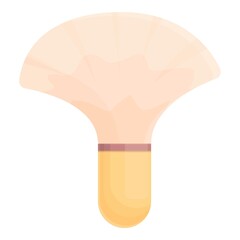 Shave brush icon cartoon vector. Barber shaving. Razor grooming