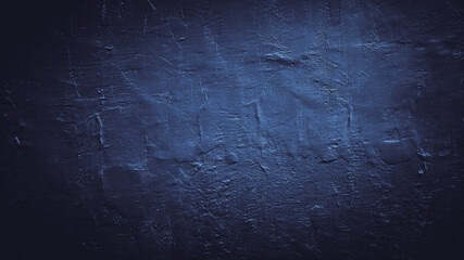 dark blue abstract cement concrete wall texture background