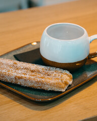 churros con chocolate