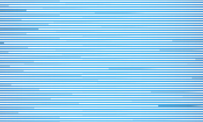 Repeat horizontal line template and pattern blue background Creative vector design