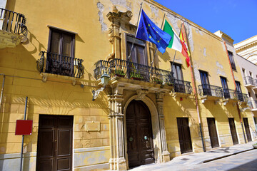 fontana palace XVIII century trapani Sicily Italy