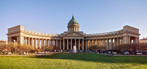 Obraz premium Kazan Cathedral in Saint Petersburg