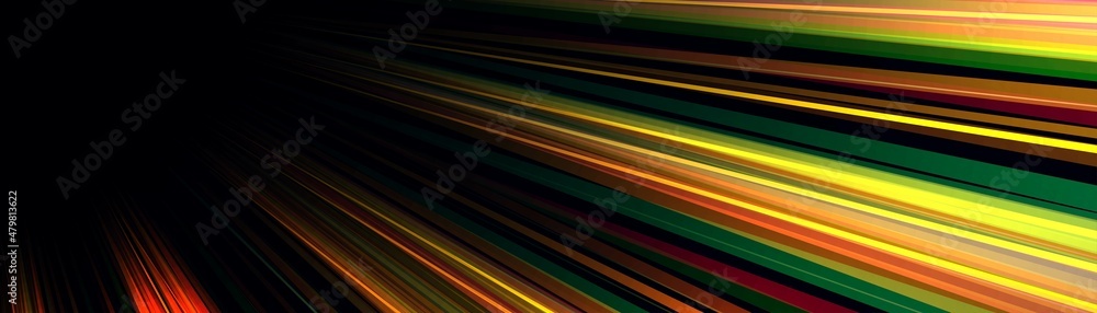 Poster neon abstract background with light lines. space for the text. northern lights. milky way. flash of 