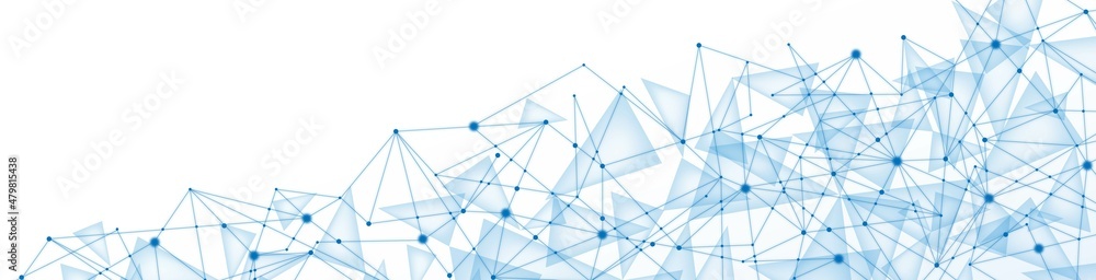 Poster vector abstract background. design translucent glass fragments. pattern of triangles and grid, cells