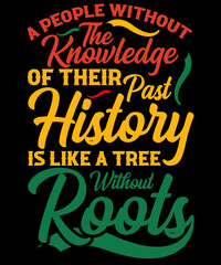 T-Shirt Design for Black History Month