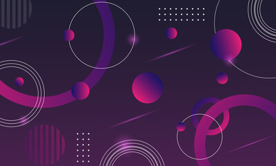 abstract background circle with gradient