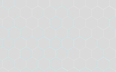 3D Soft light hexagon design. Colorful, hexagon low poly, mosaic pattern background, Vector polygonal illustration graphic, Origami style with gradient.