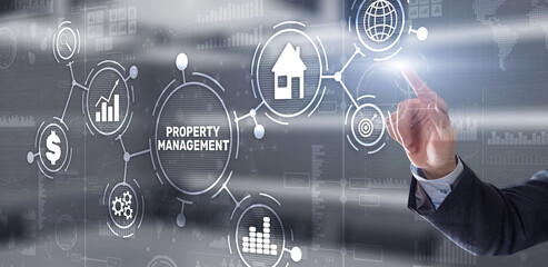 Property management. Maintenance and oversight of real estate and physical property