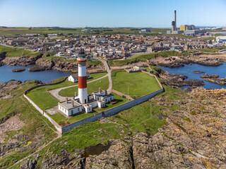 Buchanness Lighthouse - Most Easterly point in UK