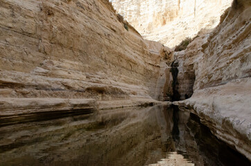 Landscape eith a cave