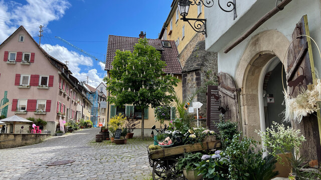 street in the town