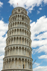 The famous leaning tower of pisa, Italy
