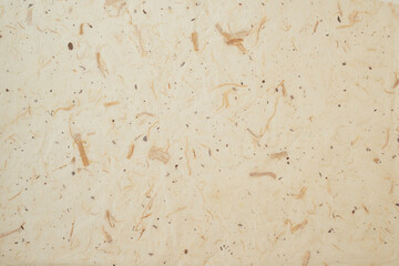 Textured art paper with wood fibers.