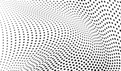 The halftone texture is black and white. A chaotic pattern of dots. Background for business cards, websites, catalogs