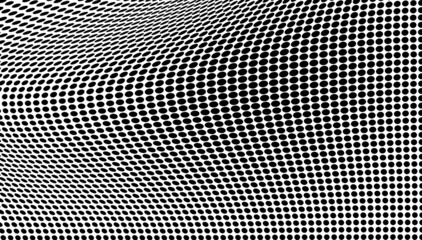 The halftone texture is black and white. A chaotic pattern of dots. Background for business cards, websites, catalogs