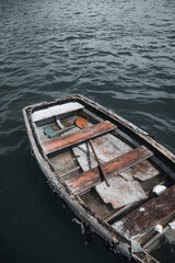 Old wooden boat