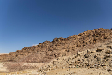 landscape of the mountains