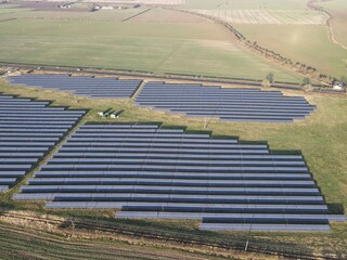 Solar Farm from above
