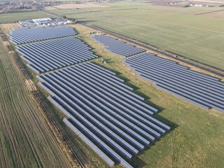 Solar Farm from above