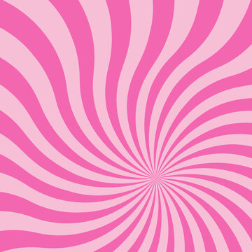 Love heart over pink backgroun.Wavy rays with  heart.Abstract heart on sunburst background.Love concept.Cute happy wallpaper.Good idea for your Wedding.Vector illustration