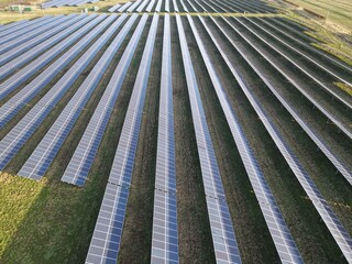 Solar Farm from above