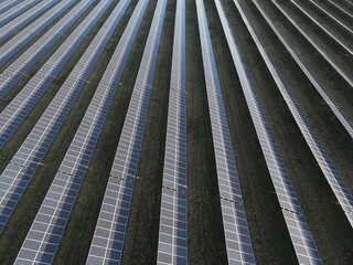 Solar Farm from above
