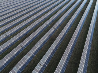 Solar Farm from above
